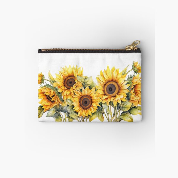 Item preview, Sunflower floral border - flower edges designed and sold by Daydreamsatdawn.