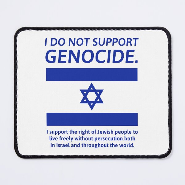 Item preview, I do not support genocide. designed and sold by Rachel the Artist .