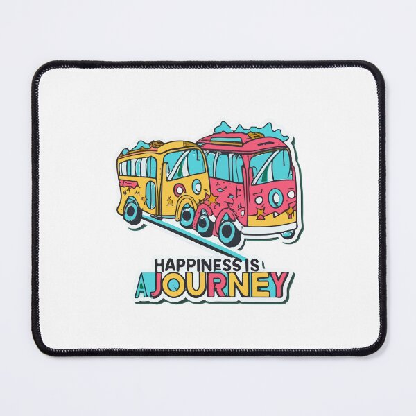 Item preview, Retro Happiness is a Journey Bus Procession designed and sold by NiftyWrx.