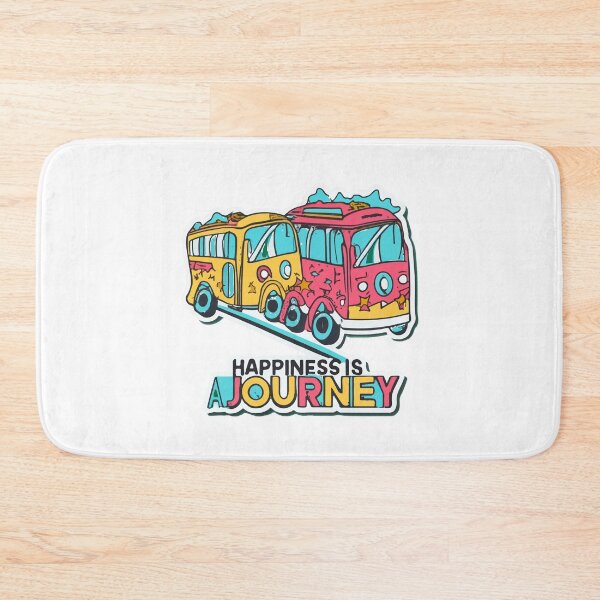 Item preview, Retro Happiness is a Journey Bus Procession designed and sold by NiftyWrx.