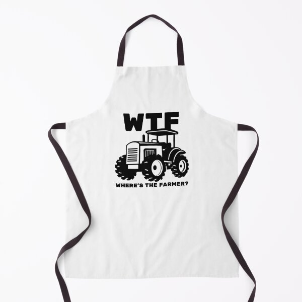 Item preview, Tractor farming joke wtf where's the farmer designed and sold by portrait4you.