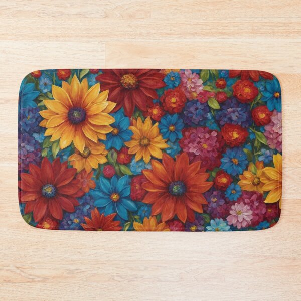 Item preview, Kaleidoscope Blooms: A Symphony of Multicolor Flowers designed and sold by StellarValor.