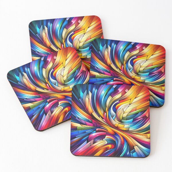 Item preview, Chromatic Vortex A Swirl of Mesmerizing Color Dynamics designed and sold by ArtComixHaven.