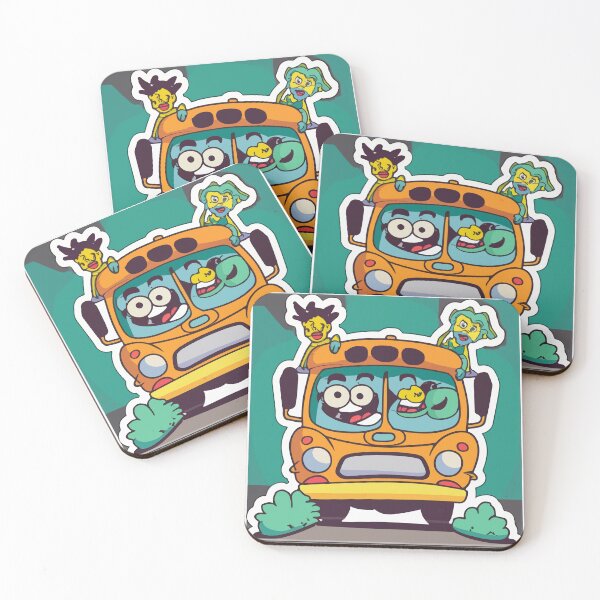 Item preview, Playful Bus Cartoon Crew designed and sold by NiftyWrx.