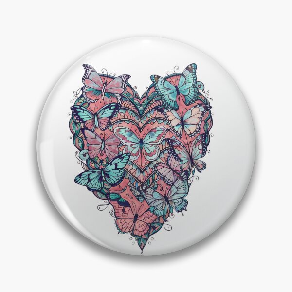 Item preview, Butterfly Mandala: Interconnected Hearts designed and sold by Brian Hibbs.