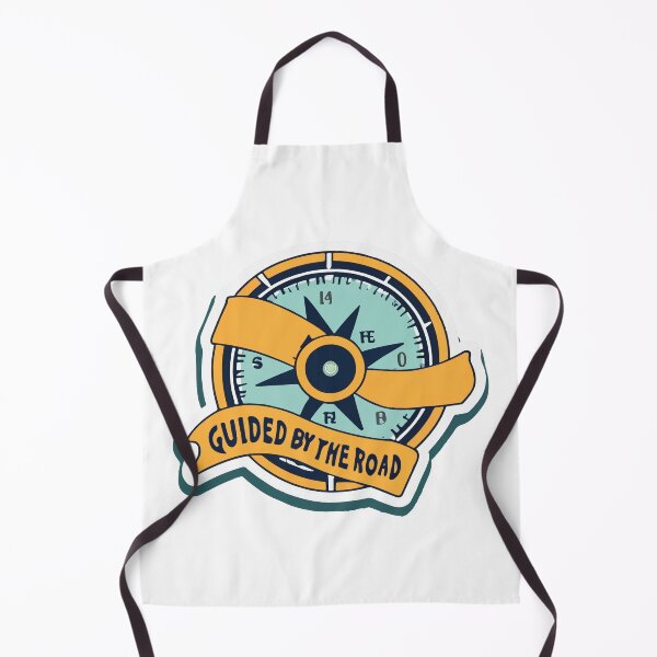Item preview, Guided by the Road - Nautical Compass & Bus Icon Design designed and sold by NiftyWrx.
