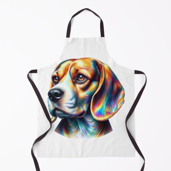 Item preview, Beagle head detail drawing - gloss look designed and sold by AD-Digital-Art.