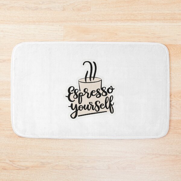 Item preview, Espresso Yourself - Modern Calligraphy Coffee Mug Design designed and sold by NiftyWrx.