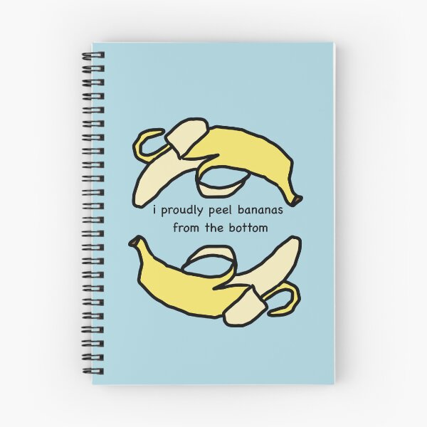 Item preview, i proudly peel bananas from the bottom designed and sold by bah-bubble.