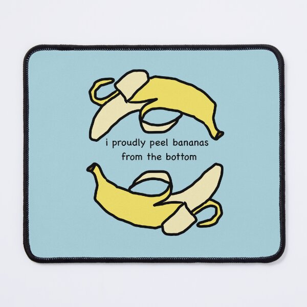 Item preview, i proudly peel bananas from the bottom designed and sold by bah-bubble.