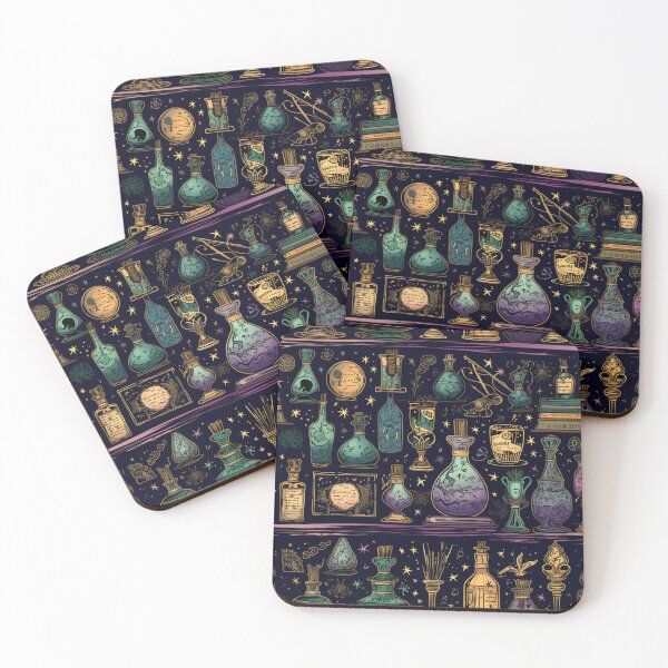 Item preview, Bright But Muted Academia Apothicary Shop designed and sold by Calmly.
