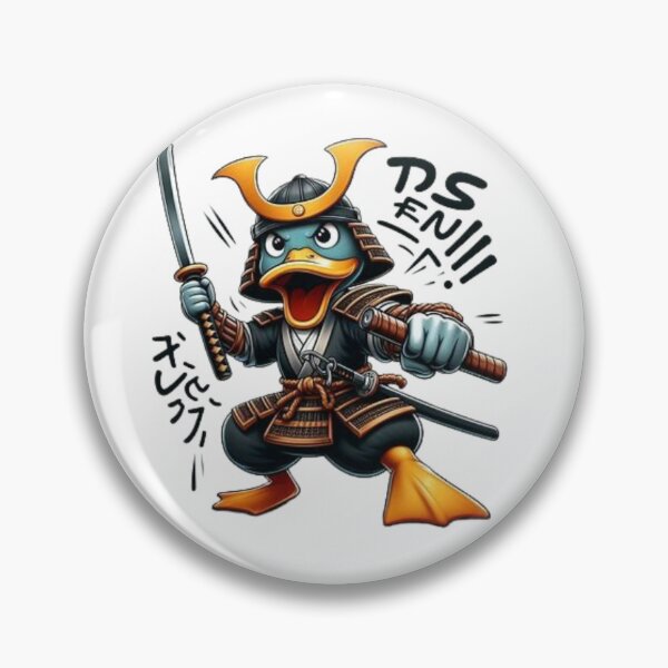 Item preview, Duck samurai designed and sold by  ViralVisionsCreating .