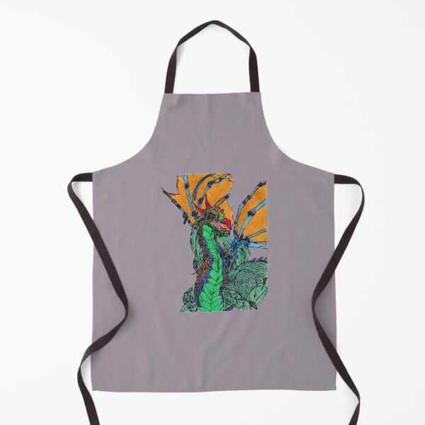 Item preview, Green and Gold Dragon Draco Horribilis designed and sold by kyoukonashida.