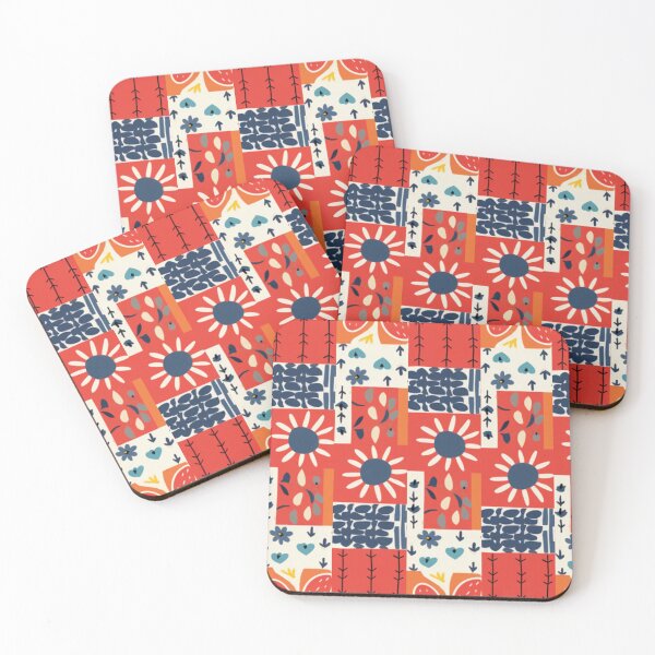 Item preview, Tangerine Fields AOP  designed and sold by Leah Jockel.