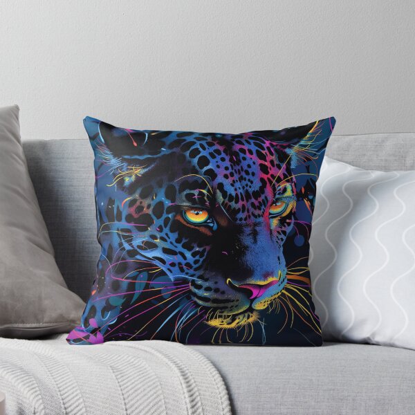 Item preview, Neon Leopard Hunting designed and sold by AM-Fine-Designs.