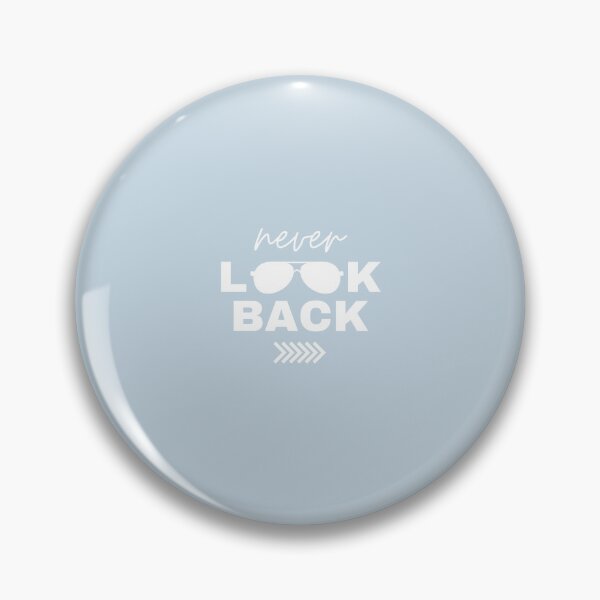 Item preview, Never Look Back | Pastel Blue Background designed and sold by RM-Journey.