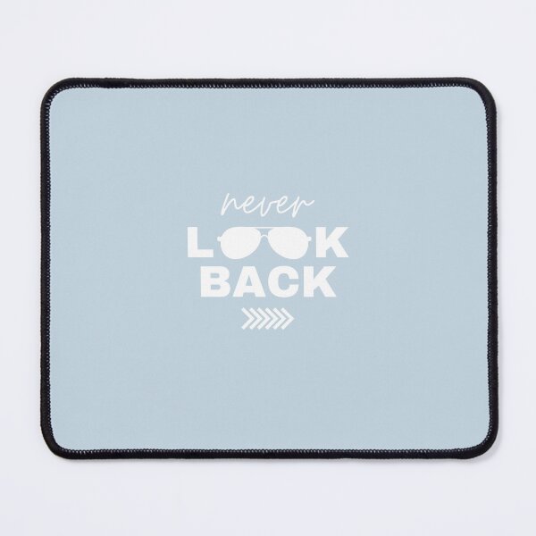 Item preview, Never Look Back | Pastel Blue Background designed and sold by RM-Journey.