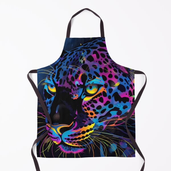 Item preview, Neon Leopard Hunting designed and sold by AM-Fine-Designs.