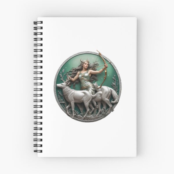 Item preview, Artemis - Greek goddess of hunting, wilderness, childbirth, virginity, and the moon designed and sold by NerdscapeDC.