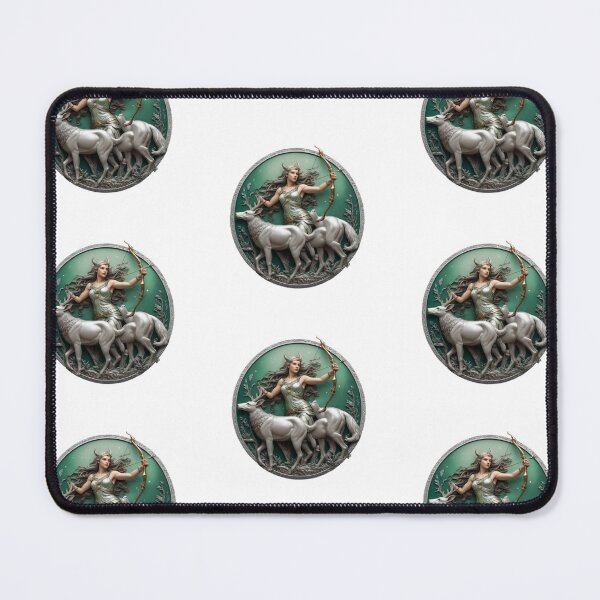Item preview, Artemis - Greek goddess of hunting, wilderness, childbirth, virginity, and the moon designed and sold by NerdscapeDC.