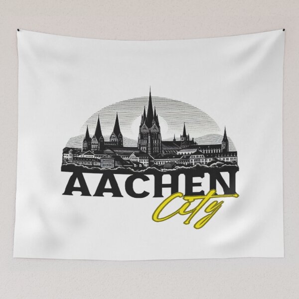 Item preview, Aachen City Sticker Design designed and sold by danny-Dsign.