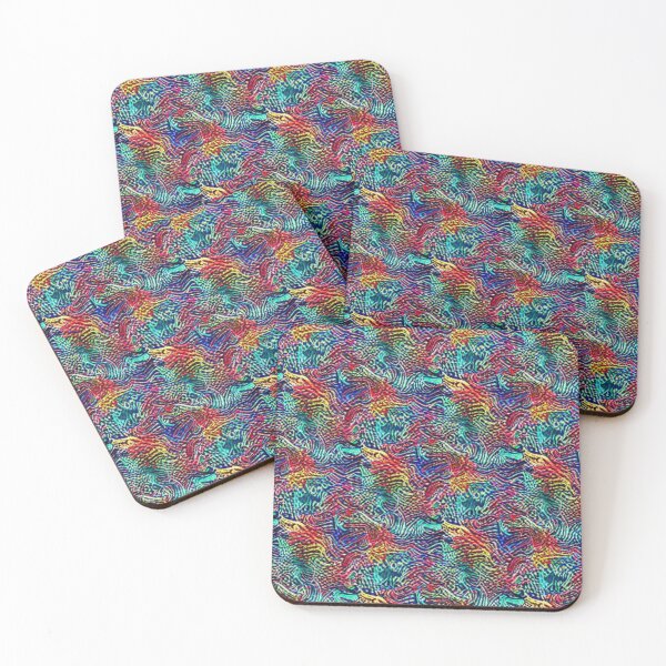 Item preview, Abstract Colorful Firestorm Pattern designed and sold by calibrit.