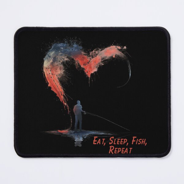 Item preview, Hooked on Fishing. Eat,Sleep,Fish,Repeat designed and sold by elnexshop.
