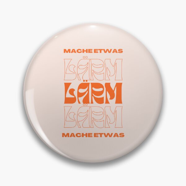 Item preview, Mache etwas Lärm | Pastel Pink Background designed and sold by RM-Journey.