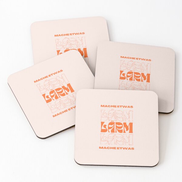 Item preview, Mache etwas Lärm | Pastel Pink Background designed and sold by RM-Journey.