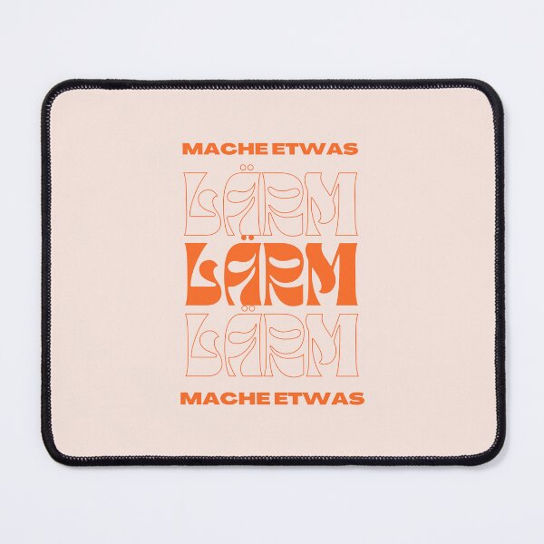 Item preview, Mache etwas Lärm | Pastel Pink Background designed and sold by RM-Journey.