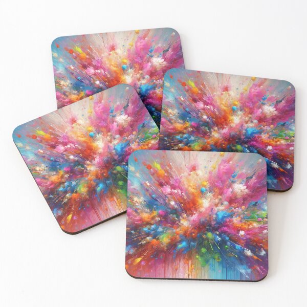 Item preview, Explosion of Vibrant Colors designed and sold by janarspixels.