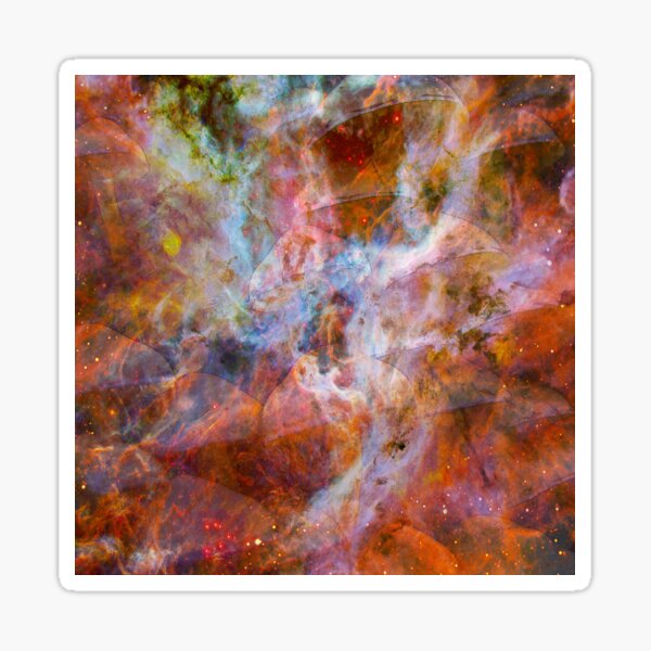 Cosmic Mushrooms 3 Sticker