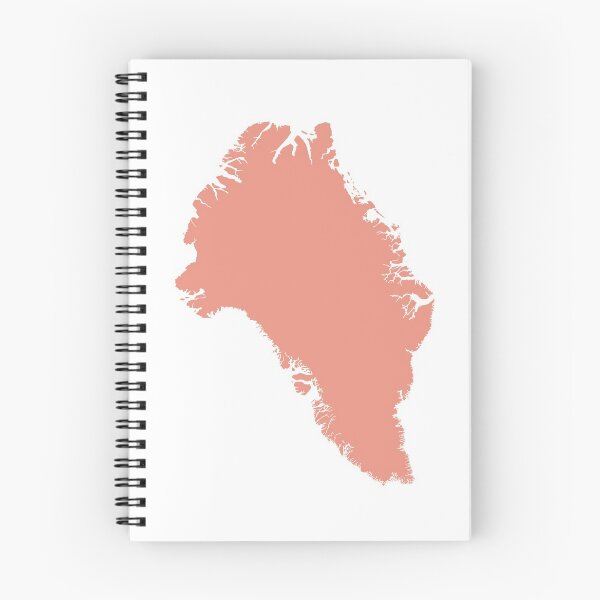 Item preview, Greenland Love in Peach designed and sold by Maren Misner.