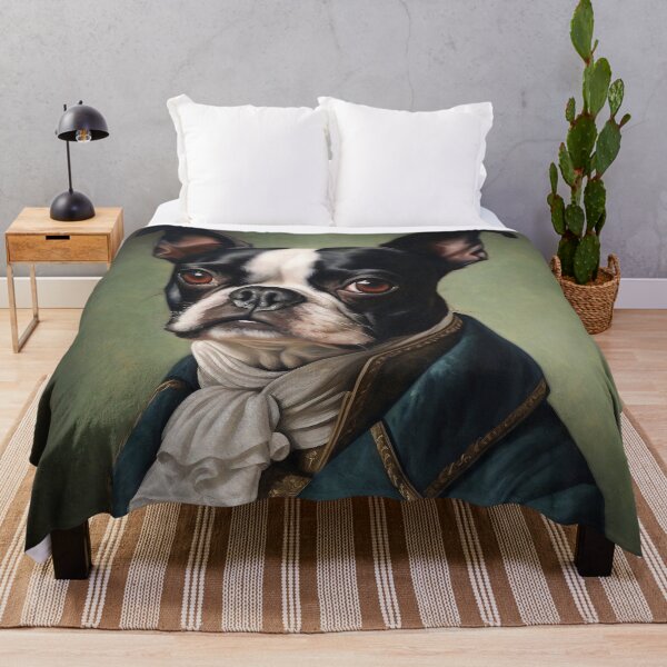 Item preview, Boston Terrier Portrait Art designed and sold by ConfettiSkyArt.