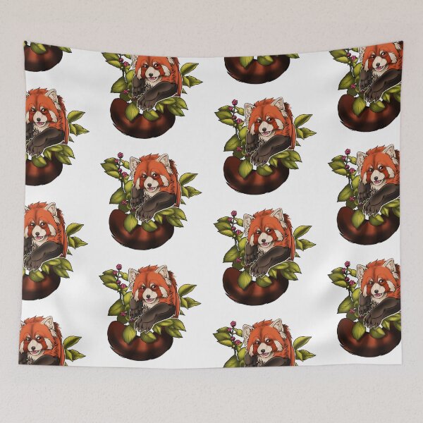 Item preview, red panda designed and sold by fletchfeathers.