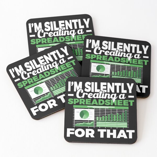 Item preview, I'm Silently Creating A Spreadsheet For That, Funny Accountant  designed and sold by Dapper-Art.