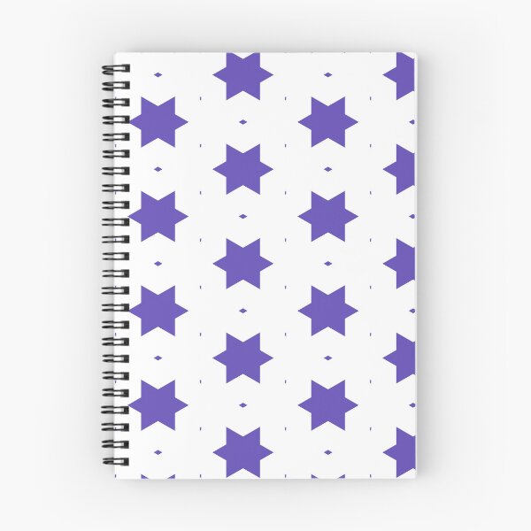 Item preview, Purple Merkabah Stars Diamond Spots White Perpetual Outline designed and sold by Alchemy-A-La-G.