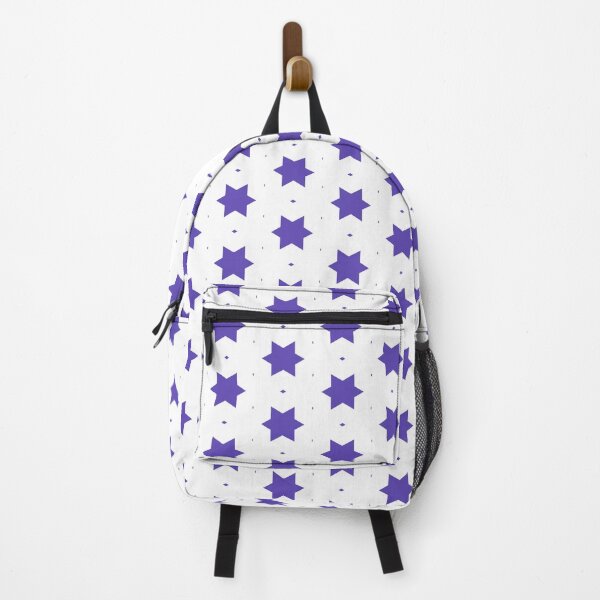 Item preview, Purple Merkabah Stars Diamond Spots White Perpetual Outline designed and sold by Alchemy-A-La-G.