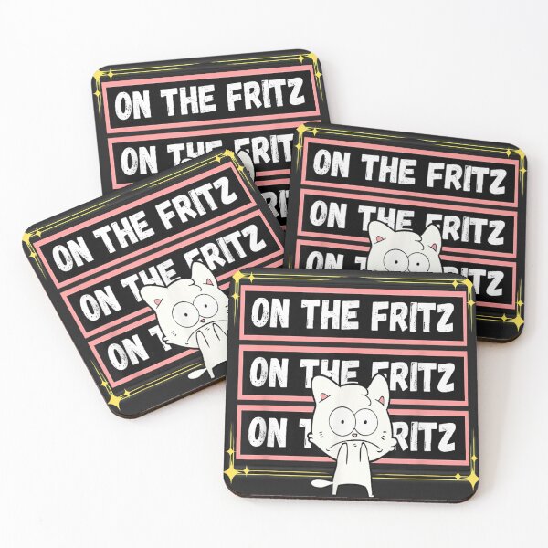 Item preview, cartoon cat On the Fritz designed and sold by skeastore.
