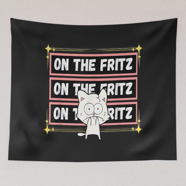 Item preview, cartoon cat On the Fritz designed and sold by skeastore.