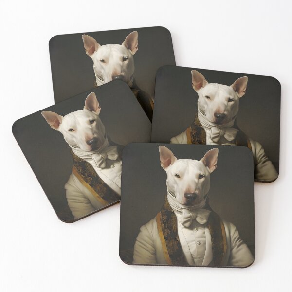 Item preview, Bull Terrier Portrait Art designed and sold by ConfettiSkyArt.