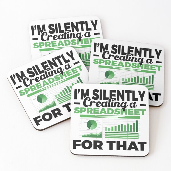 Item preview, I'm Silently Creating A Spreadsheet For That, Funny Accountant  designed and sold by Dapper-Art.