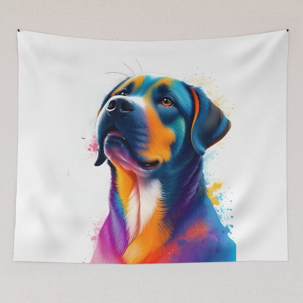 Item preview, DOG vectorart tshirt design printready graffitistyle designed and sold by rodoxyes.