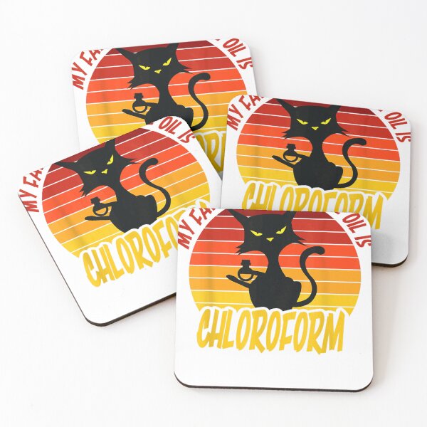 Item preview, My Favorite Essential Oil Is Chloroform Funny Cat  designed and sold by txmttg4tb2x.