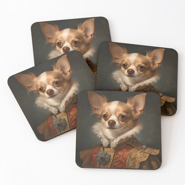 Item preview, Chihuahua Portrait Art designed and sold by ConfettiSkyArt.