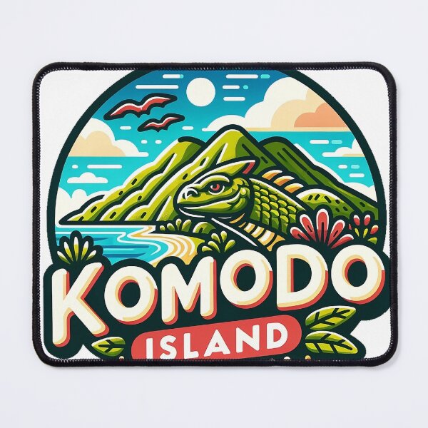 Item preview, Komodo Island Indonesia designed and sold by LoveLabDesign.