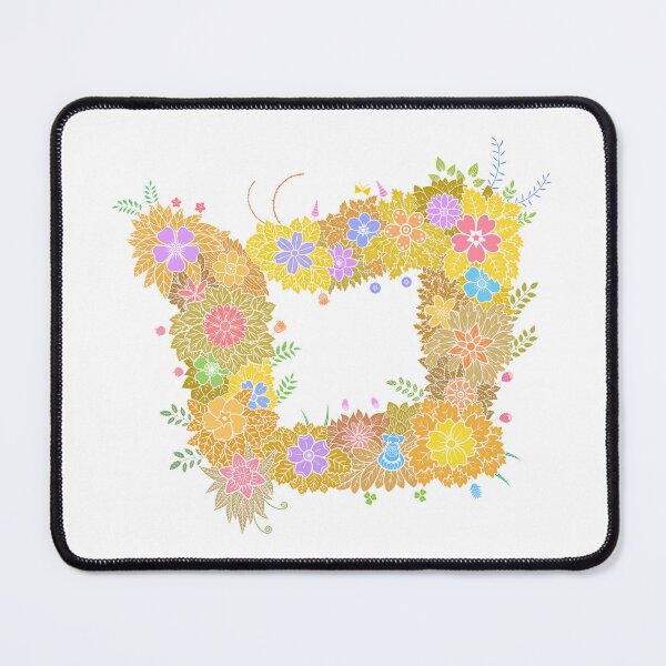 Item preview, Floral Letter "ㅁ" WeArePrettierThanFlowers designed and sold by birthflower.
