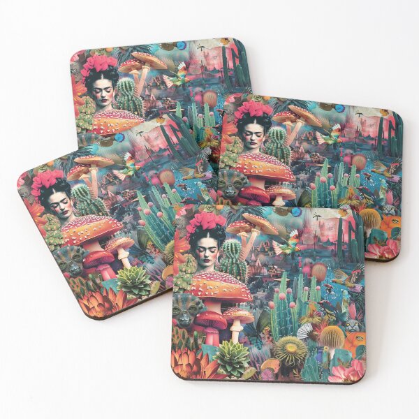 Item preview, Frida Kahlo’s Enchanted Garden: A Surreal Nature Masterpiece designed and sold by Mystikos Art.