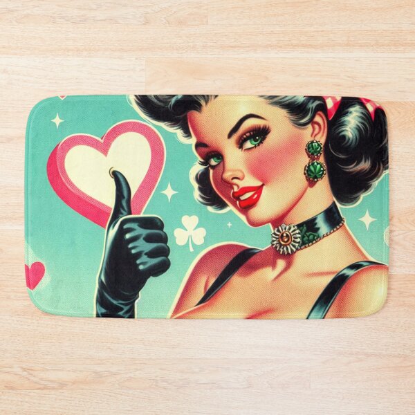 Item preview, Vintage Cute Girl designed and sold by PulpVintage.