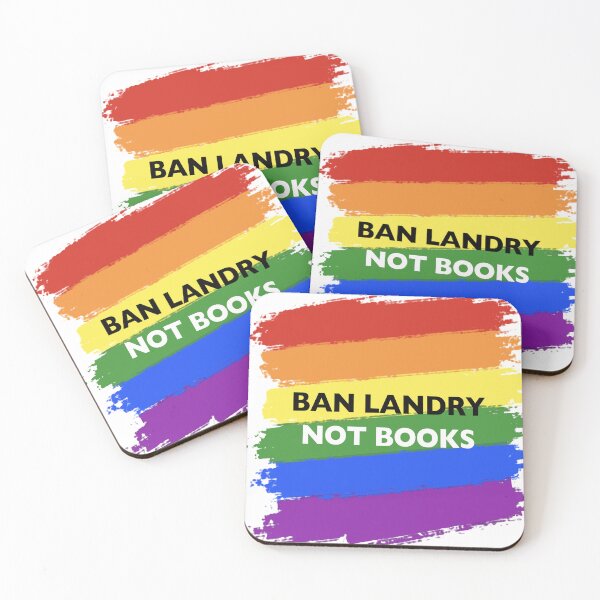 Item preview, BAN LANDRY NOT BOOKS designed and sold by ACME PROPAGANDAWORX.